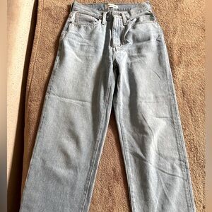 NWT MADEWELL BAGGY STRAIGHT JEANS